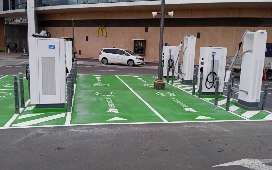 Instalación y obra de un punto de recarga de vehículo eléctrico (PRVE) en el municipio de Ondara